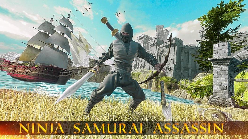 Ninja Samurai Assassin Hunter Mod应用截图第2张