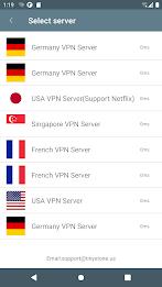 Schermata Dawn VPN 0