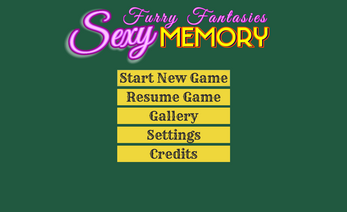 Schermata Sexy Memory - Furry Fantasies 2