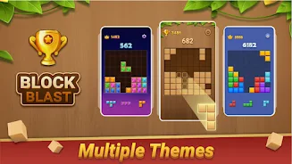 Block Puzzle - Wood Blast स्क्रीनशॉट 3