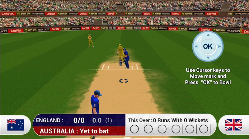 CricVRX TV - 3D Cricket Game ภาพหน้าจอ 1