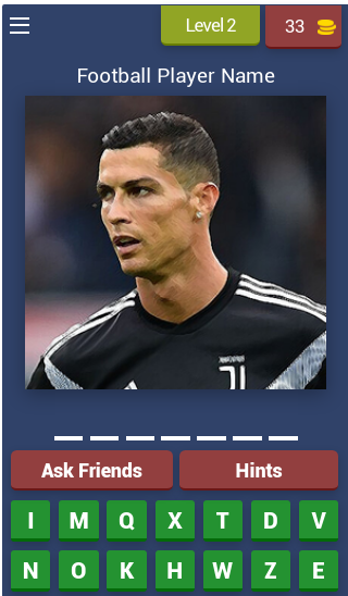 Schermata Football Player Quiz 2