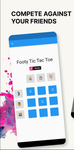 Footy tic tac toe Ảnh chụp màn hình 1