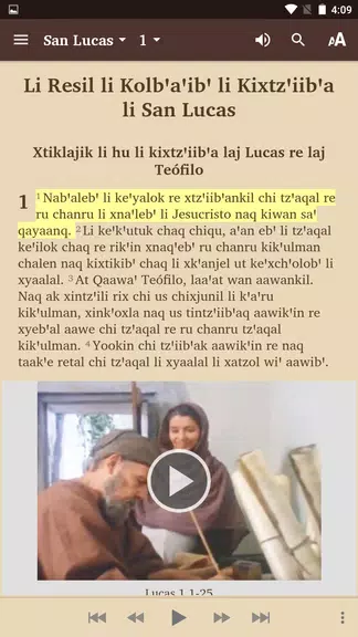 Kekchi Bible (official orth) Скриншот 1