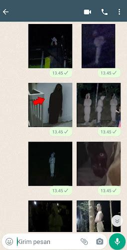 Pocong Kuntilanak WA Stickers Zrzut ekranu 0