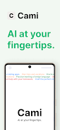 Cami AI at your fingertips Tangkapan skrin 0