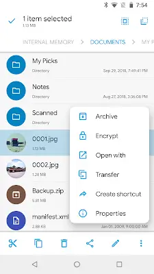 Solid Explorer File Manager Tangkapan skrin 0