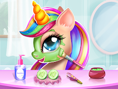 Unicorn Dress up Girls Game Captura de tela 2