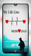 Mom Dad Wallpaper ဖန်သားပြင်ဓာတ်ပုံ 1