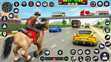 Horse Racing Games Horse Rider Zrzut ekranu 1