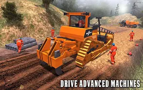 Road Builder Construction 2018 ภาพหน้าจอ 2