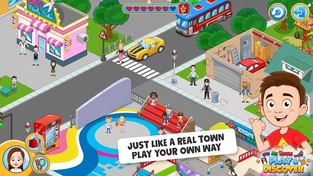 My Town: Jogos da Cidade Captura de tela 0