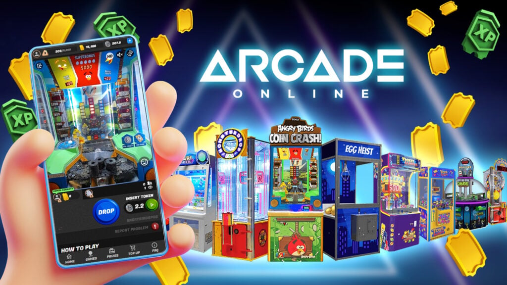 Arcade online: gioca a giochi reali, vinci reali premi