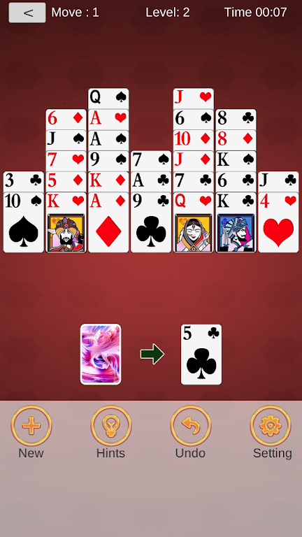 Crown Solitaire : 300 levels Screenshot 1