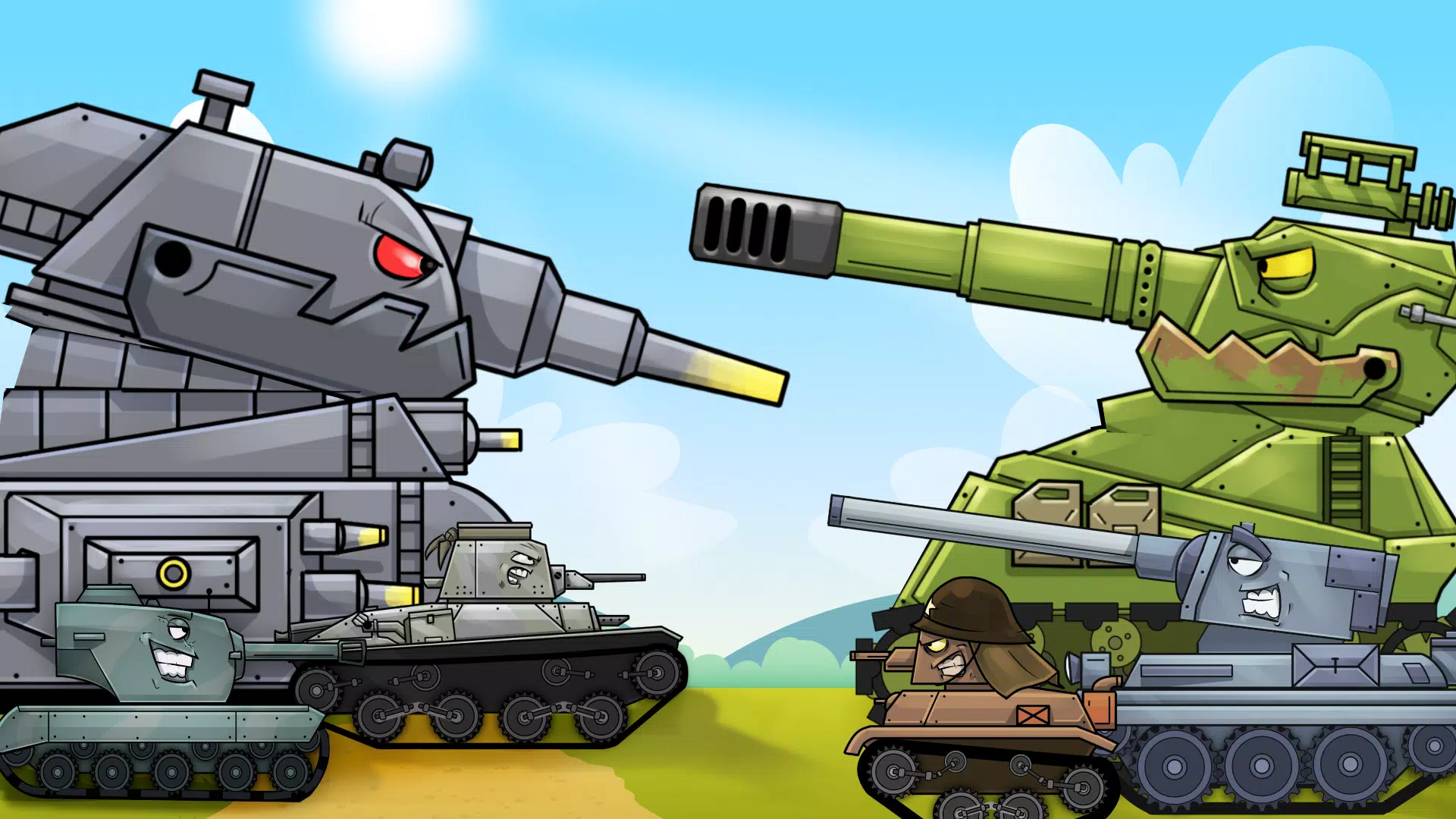 Merge Master Tanks: Tank wars ภาพหน้าจอ 0