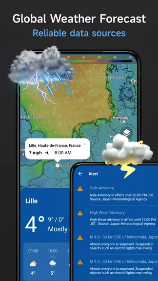 Live Weather & Radar Map स्क्रीनशॉट 0