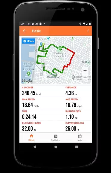 Schermata Cycling Diary - Bike Tracker 3