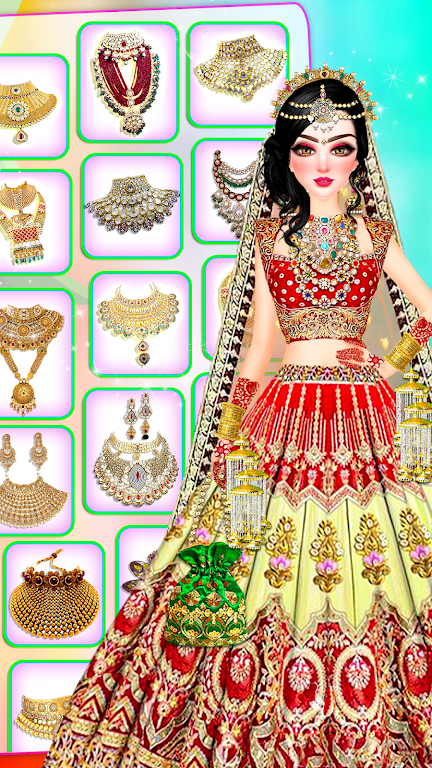 Indian Bride Dress Up Girl Ảnh chụp màn hình 3