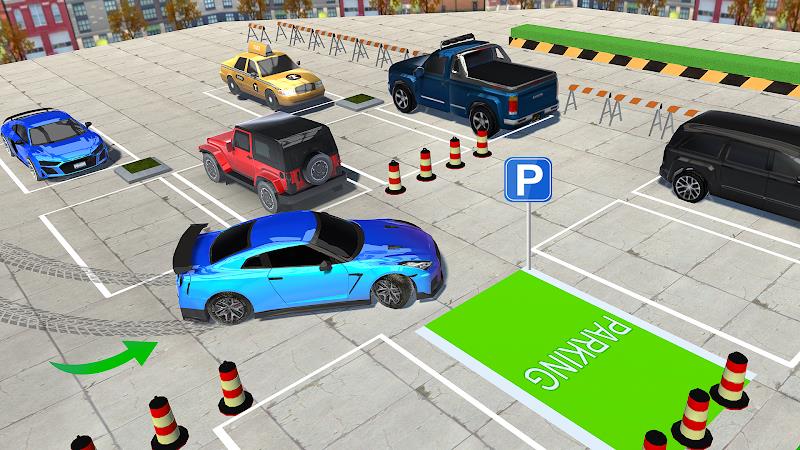 Car Games 3D: Real Car Parking Tangkapan skrin 1