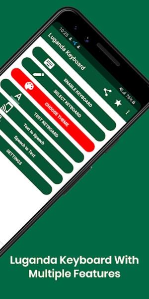 Luganda Keyboard Schermafbeelding 0
