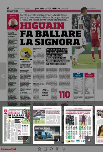 Corriere dello Sport HD Tangkapan skrin 3