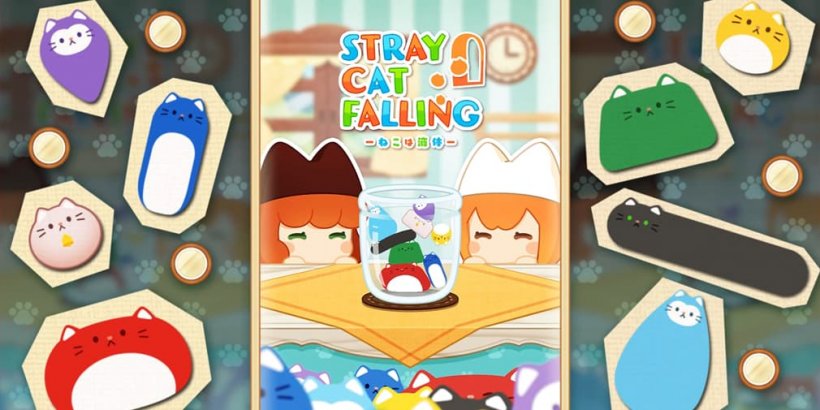 Low-Density Cat Game 'Stray Cat Falling' တွင် ပွဲဦးထွက်