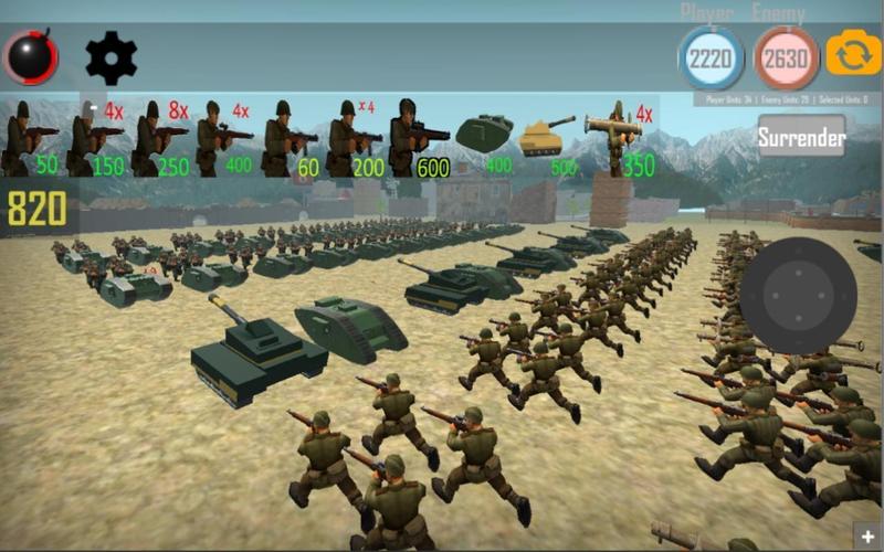 WORLD WAR II: SOVIET WARS RTS Schermafbeelding 1