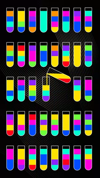 SortPuz 3D: Water Color Sort Ekran Görüntüsü 0