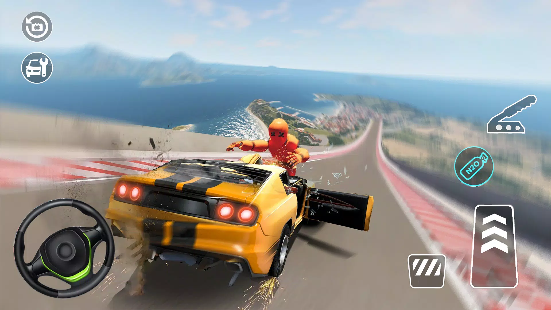 Car Crash Driving Test Game 3D ภาพหน้าจอ 2