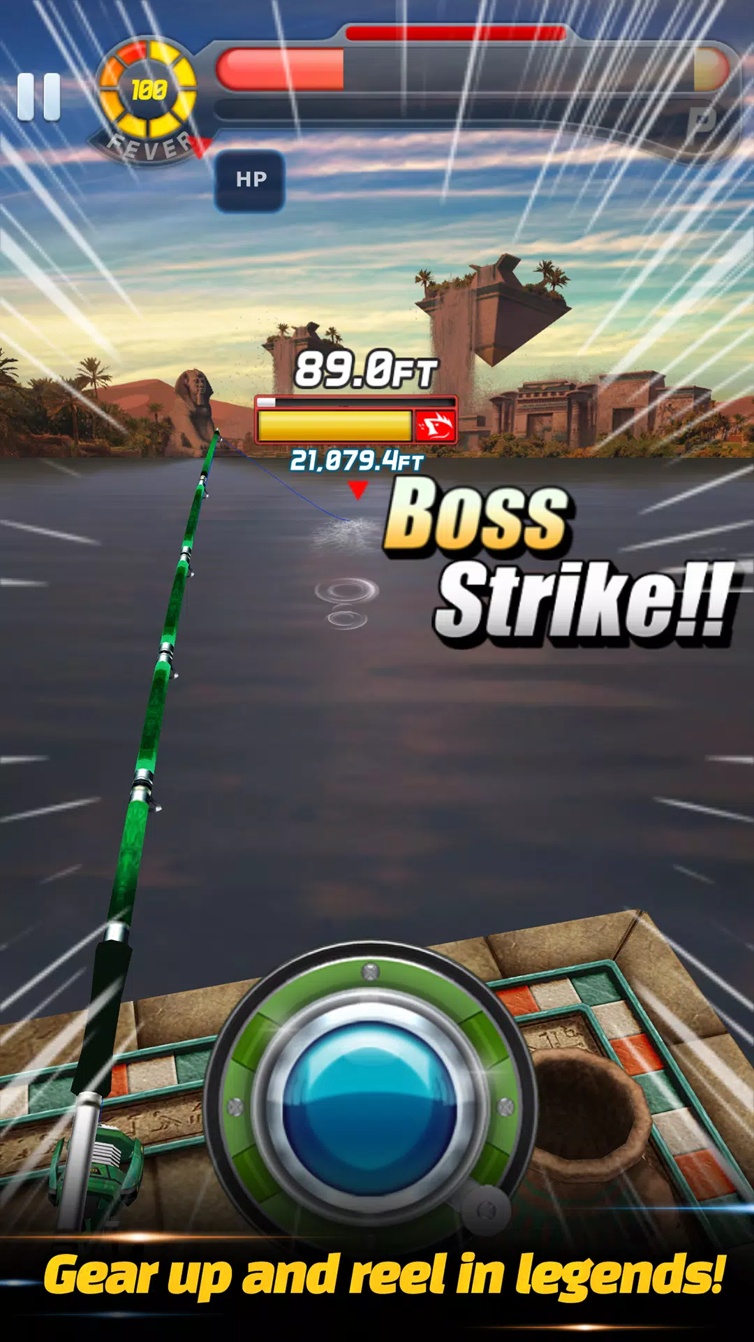 Ace Fishing Captura de pantalla 2