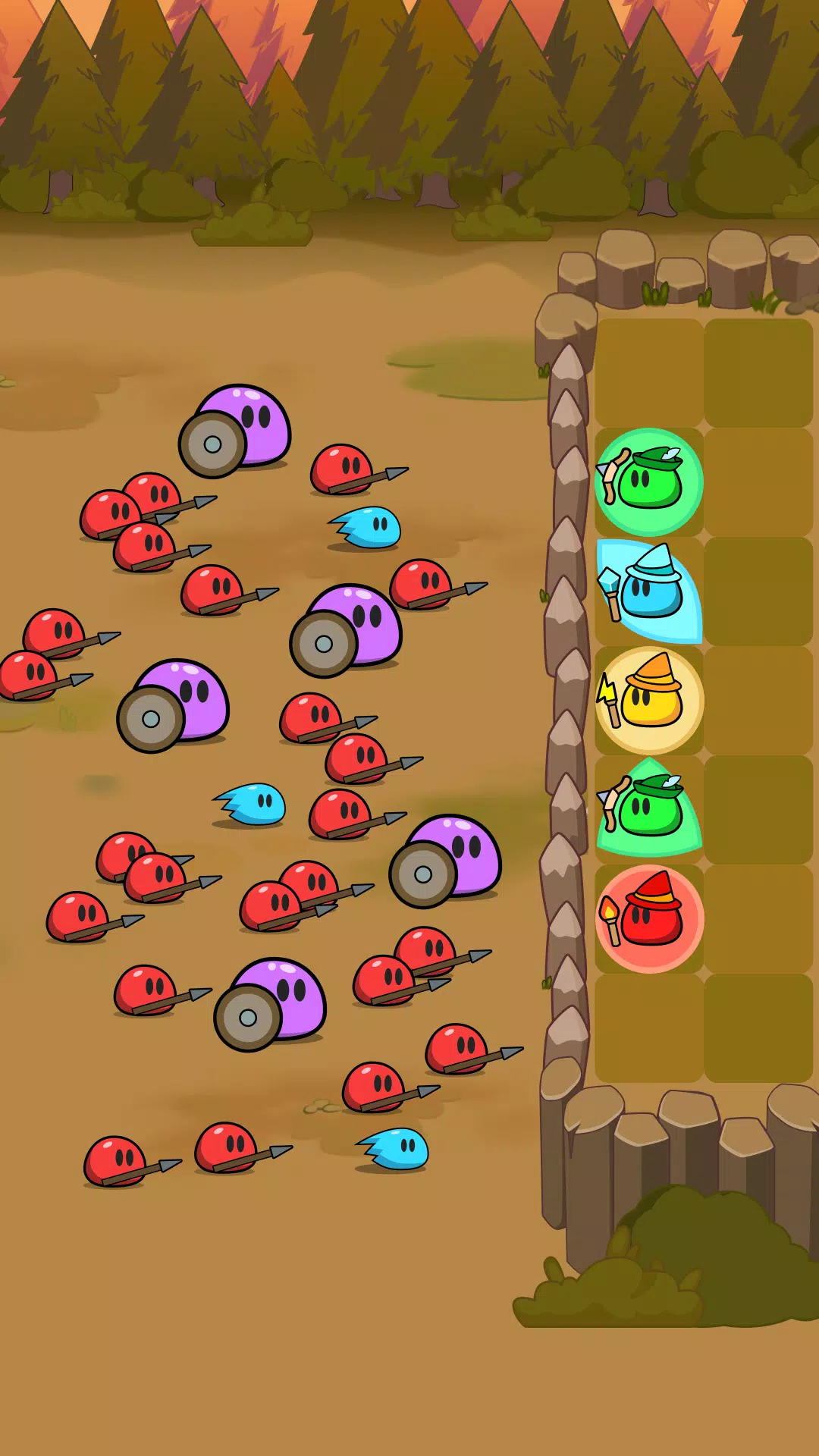 Slime Rush TD Zrzut ekranu 0