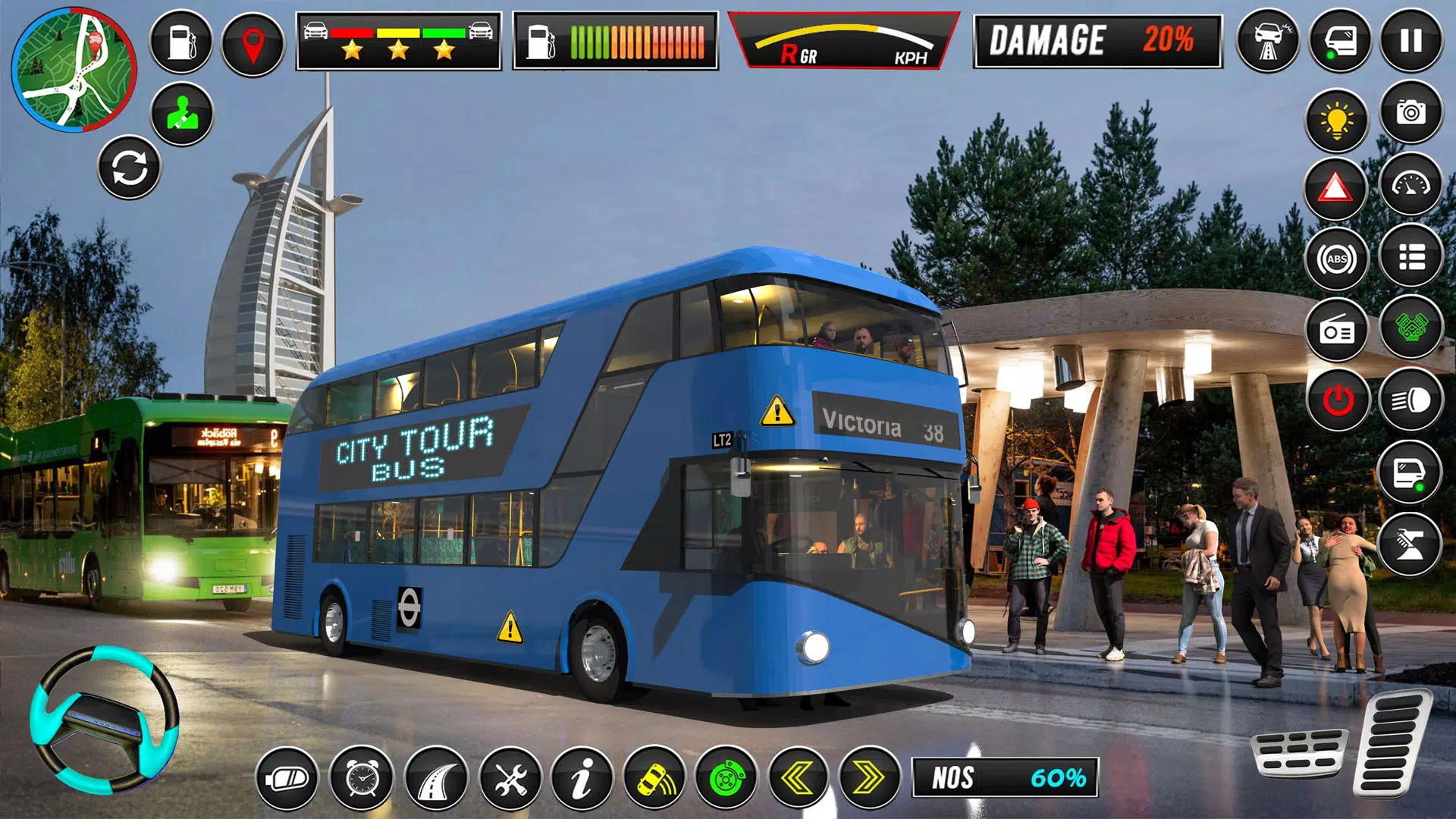 Real Bus Simulator Coach Bus স্ক্রিনশট 3