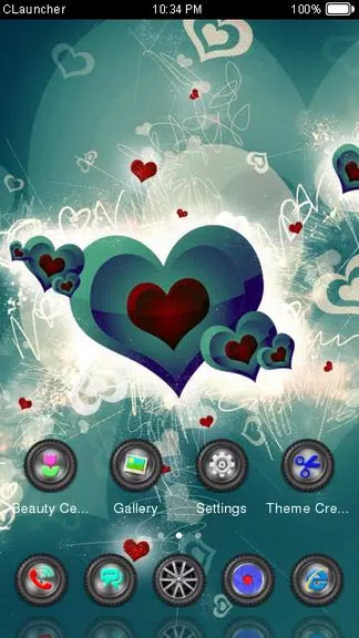 Best Heart Theme HD Tangkapan skrin 2