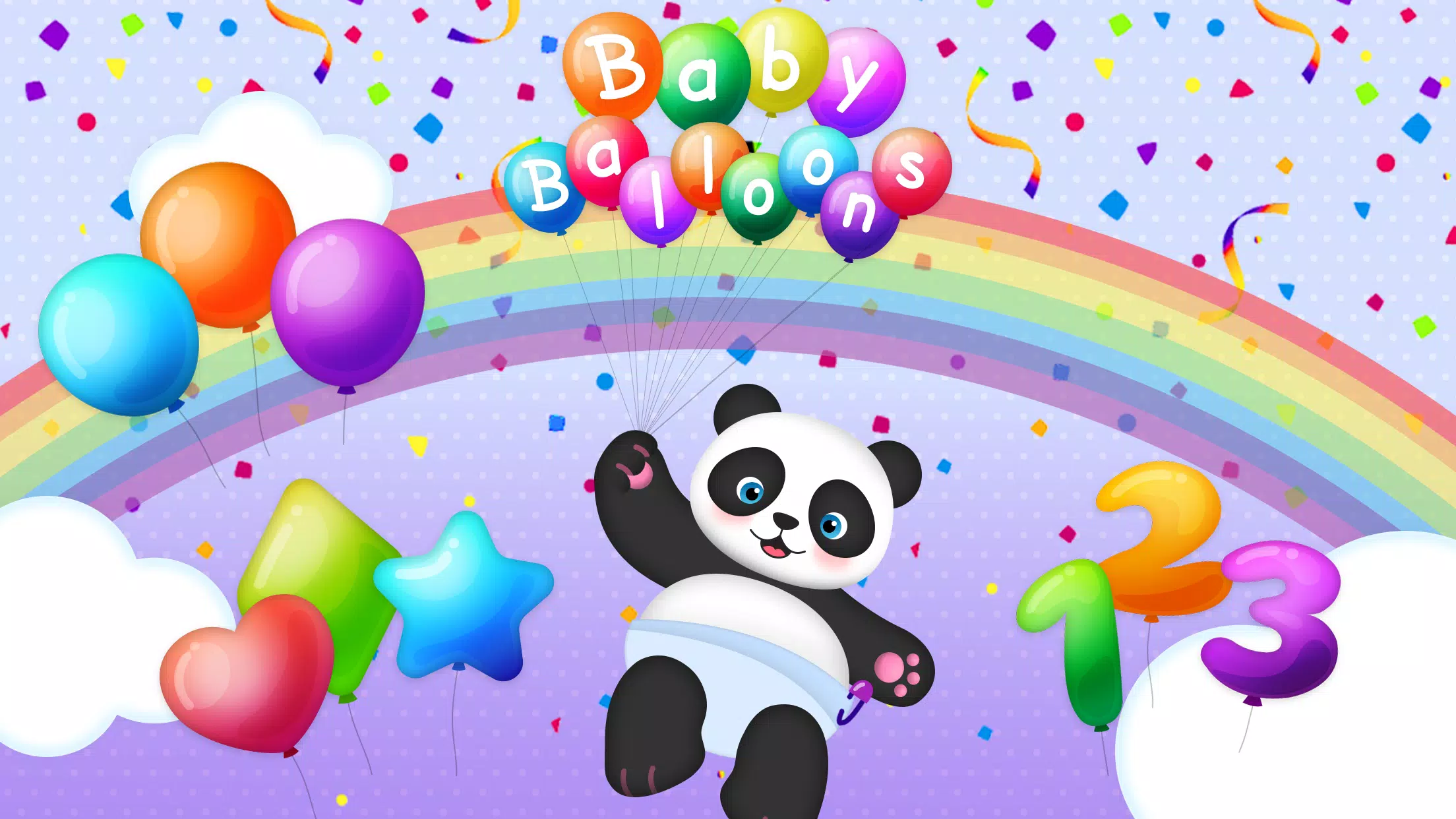 Baby Balloons pop ภาพหน้าจอ 0