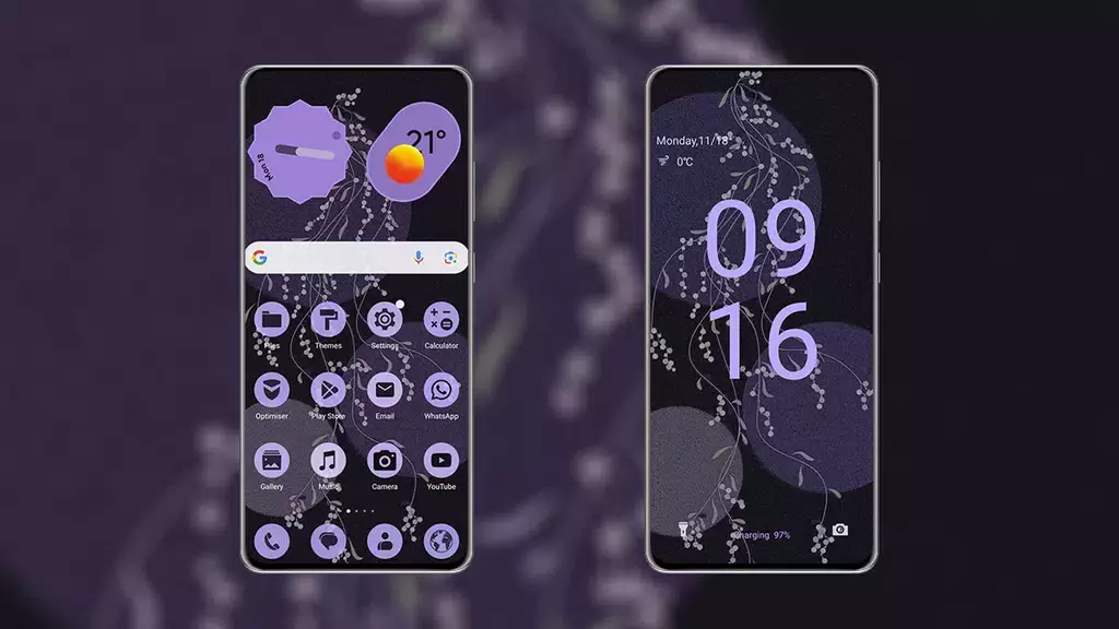 PixPurple EMUI MagicOS Theme Ekran Görüntüsü 1