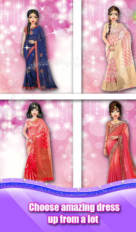 Indian Wedding Saree Designs Captura de pantalla 2