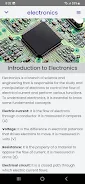 Electronics Course スクリーンショット 1