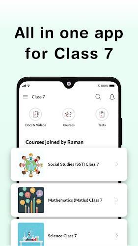 Class 7 CBSE NCERT & Maths App Captura de tela 0