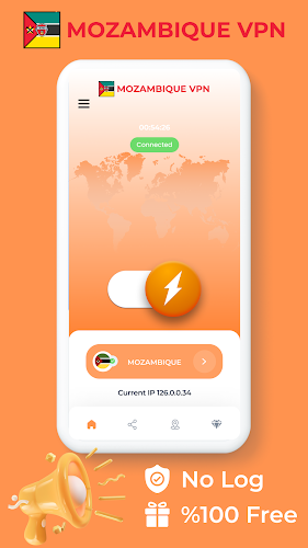 Mozambique VPN - Private Proxy Captura de tela 2
