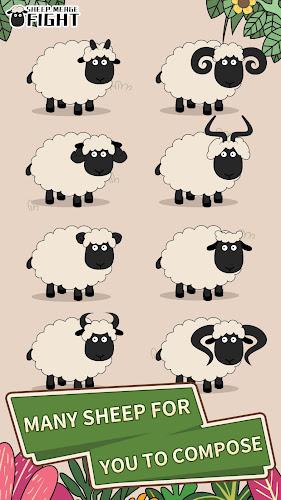 Sheep Merge Fight ဖန်သားပြင်ဓာတ်ပုံ 1