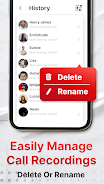 Auto Call recorder App Zrzut ekranu 3