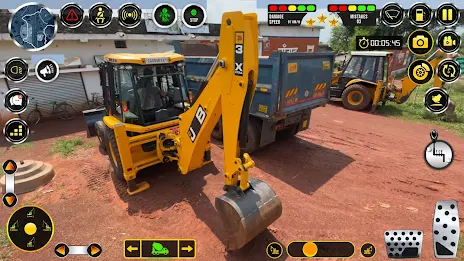 Snow Excavator Construction 3D स्क्रीनशॉट 1