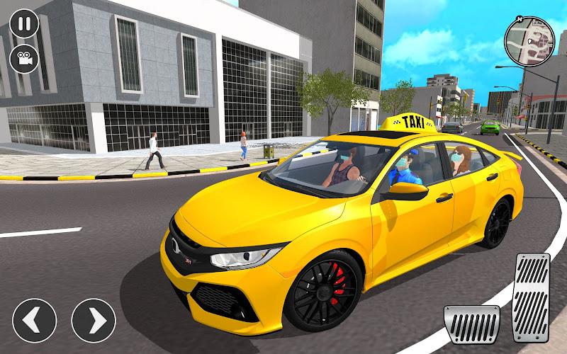 Open World Taxi Sim 2023 Captura de tela 0