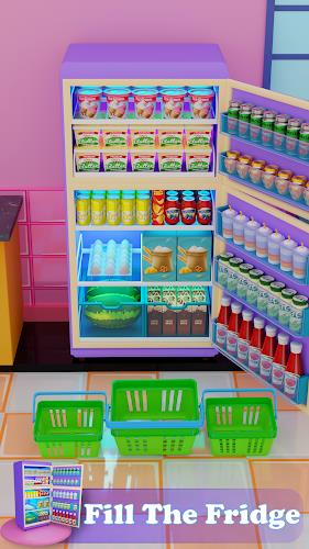 Fill The Fridge - Stack N Sort Zrzut ekranu 1