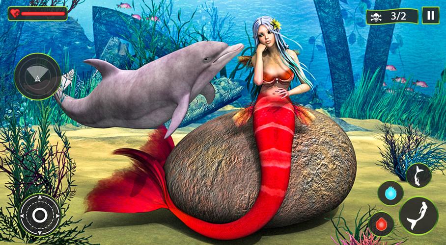 Mermaid Simulator स्क्रीनशॉट 2