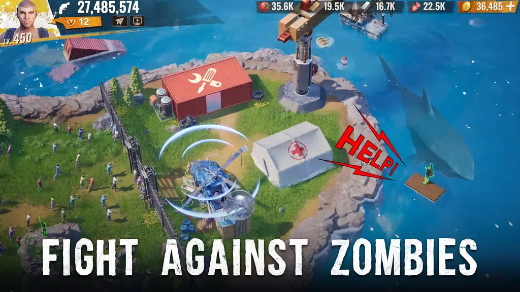 Survival Blitz: Zombie War Ảnh chụp màn hình 1