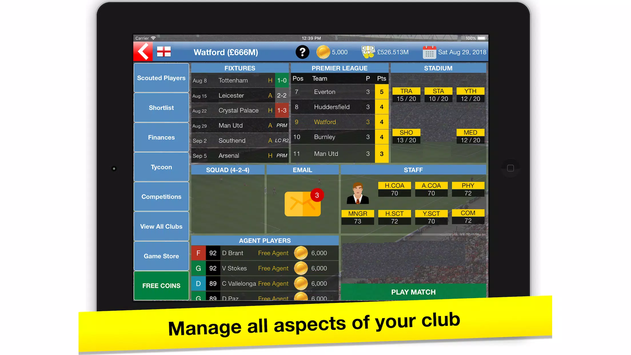Soccer Tycoon Ảnh chụp màn hình 0