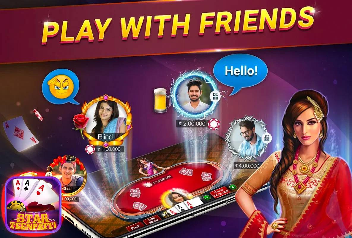 Teen Patti Star - Online স্ক্রিনশট 1