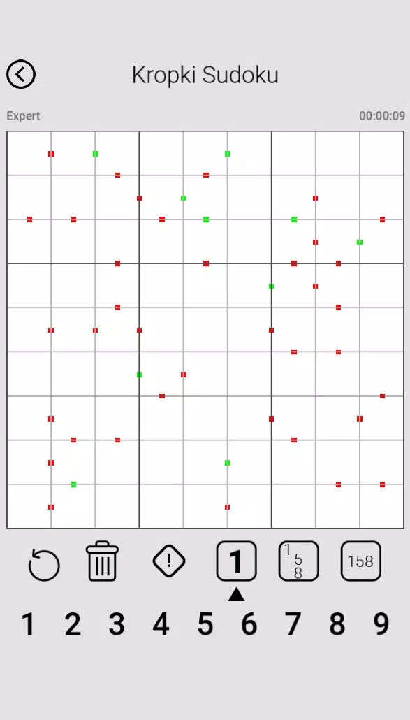 Dot Sudoku Tangkapan skrin 0