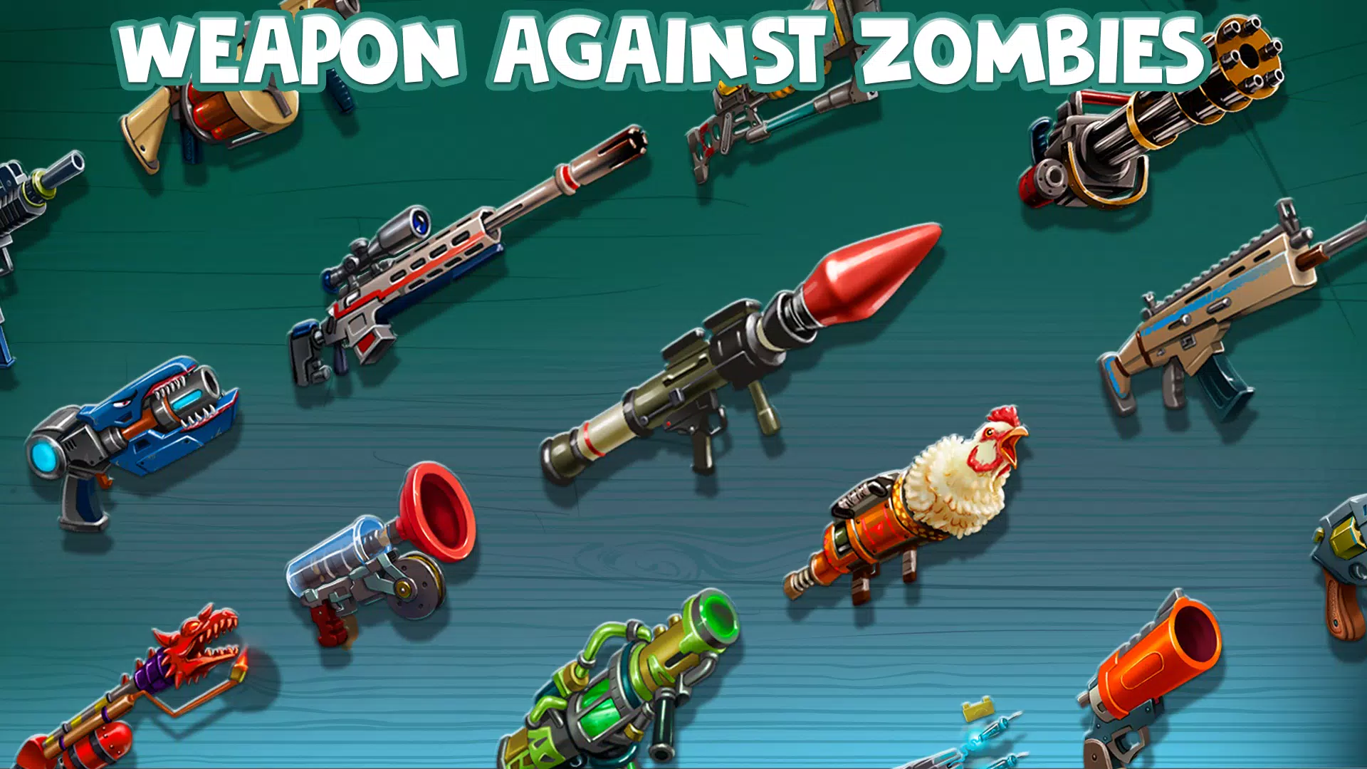 Zombie Rush Village Defense Tangkapan skrin 1